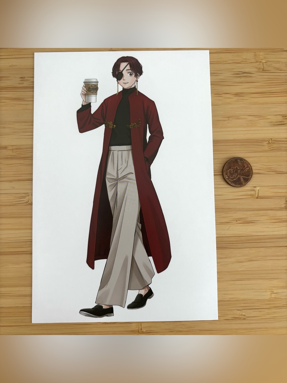 Rare wind breaker MANGA art postcard
